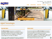 Tablet Screenshot of agtel.com.br